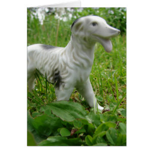 Vintage Collie-Figur für jeden Anlass