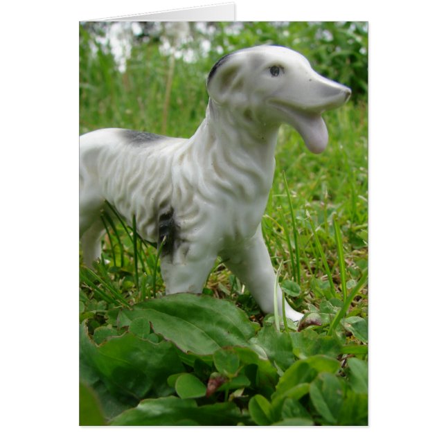 Vintage Collie Figurine Jeden Anlaß (Vorne)