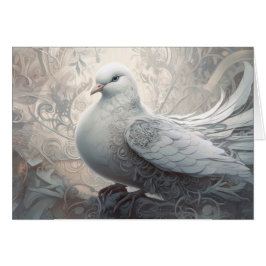 Vintage colombe blanche Mariage