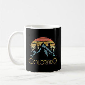 Vintage Colorado Bergsee-Zauber Kaffeetasse