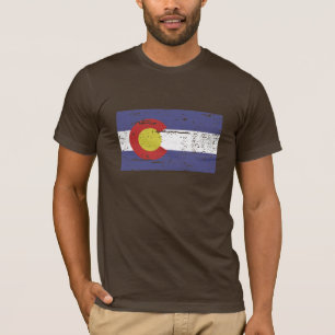 Vintage COLORADO-Flagge T-Shirt
