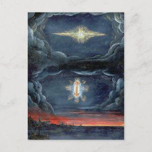 Vintage-Comet-Book-Illustration Pertica Postkarte