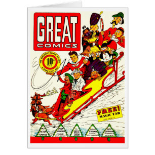 Vintage Comic-Charaktere