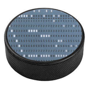 Vintage Computerkarte Eishockey Puck