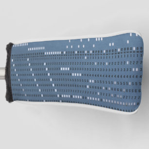 Vintage Computerkarte Golf Headcover