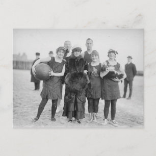 Vintage Coney Island Postkarte