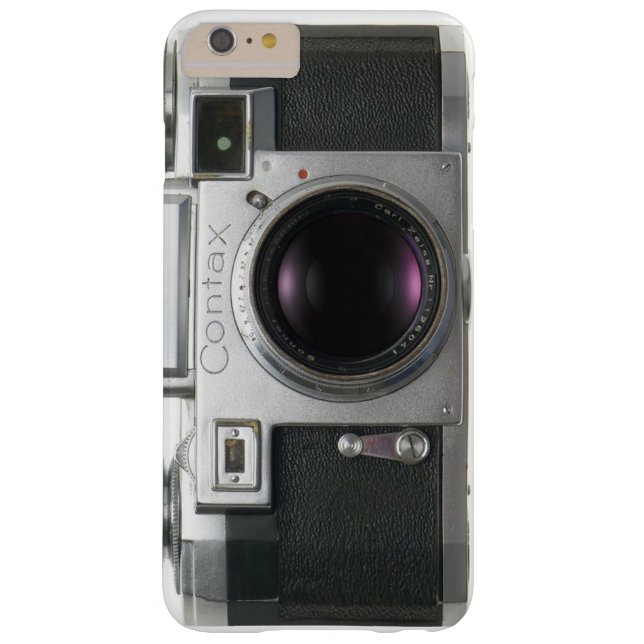 Vintage Contax Kamera Case-Mate iPhone Hülle (Rückseite)