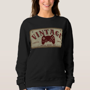 Vintage Controller Limitierte Edition Originalteil Sweatshirt