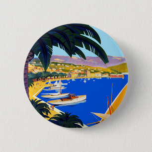 Vintage Cote D'Azur Button