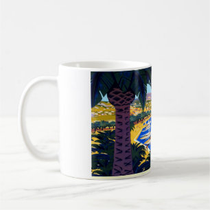 Vintage Côte D'Azur Hiver Ete Bandol Travel Mug