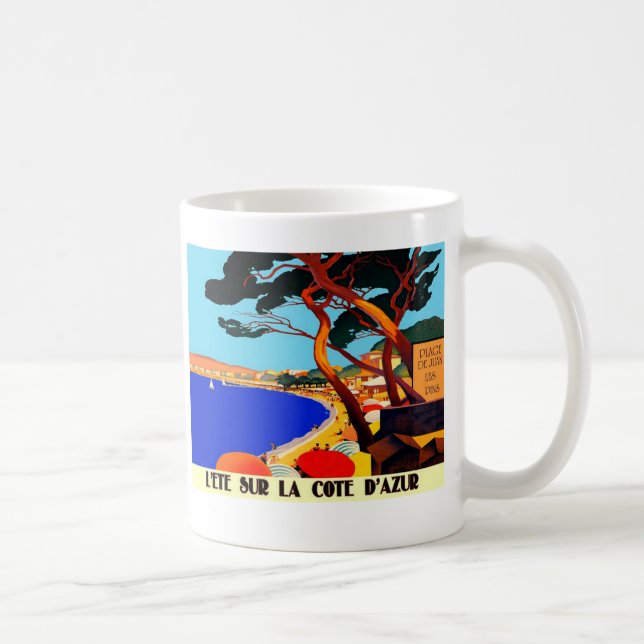 Vintage Côte d'Azur Kaffeetasse (Rechts)