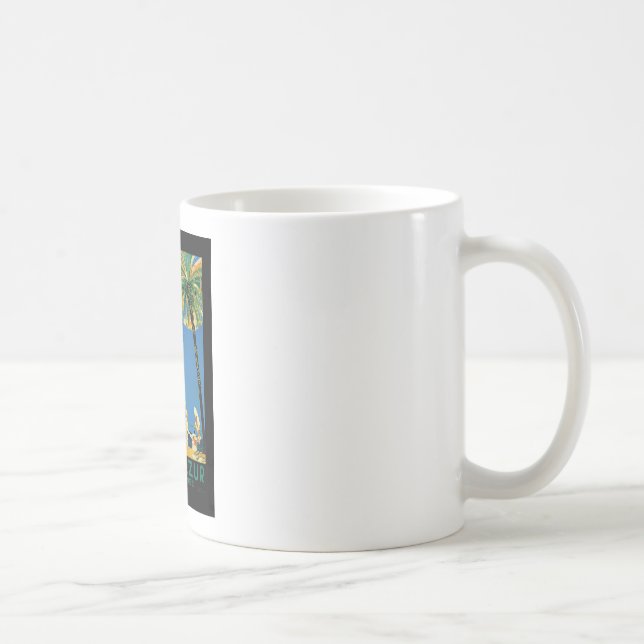 Vintage Côte d'Azur Kaffeetasse (Rechts)