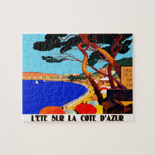 Vintage Côte d'Azur Kunst, Dichtung und Musik