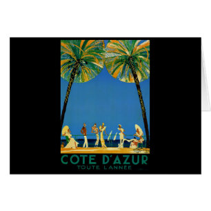 Vintage Côte d'Azur Voyage en France