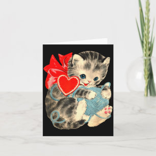 Vintage Cottagecore Retro Valentins-Shop Uni Erwac Karte