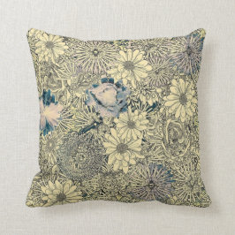 Vintage Coussin Floral