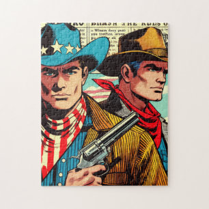 Vintage Cowboy-Comicen