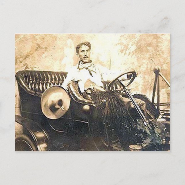 Vintage Cowboys 16 Postkarte (Vorderseite)