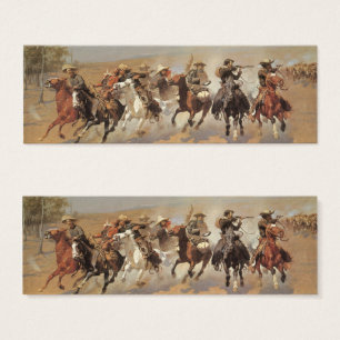 Vintage Cowboys, A Dash For Timber par Remington