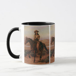 Vintage Cowboys, Buffalo Bill auf Charlie von Cary Tasse