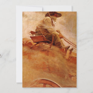 Vintage Cowboys, Der Erzwagen von NC Wyeth