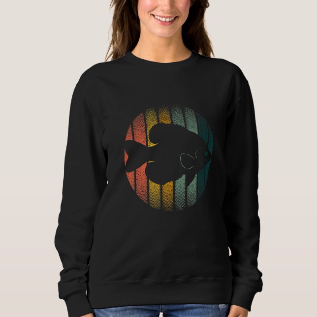 Vintage Crappie Sweatshirt (Vorderseite)