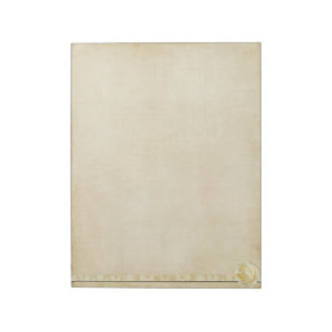 Vintage Cream Rose Notizblock