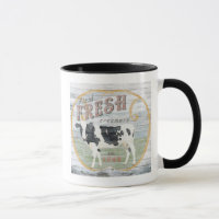 Vintage Creme Kuh