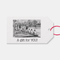 Vintage Crew Türme im Boot am Dock