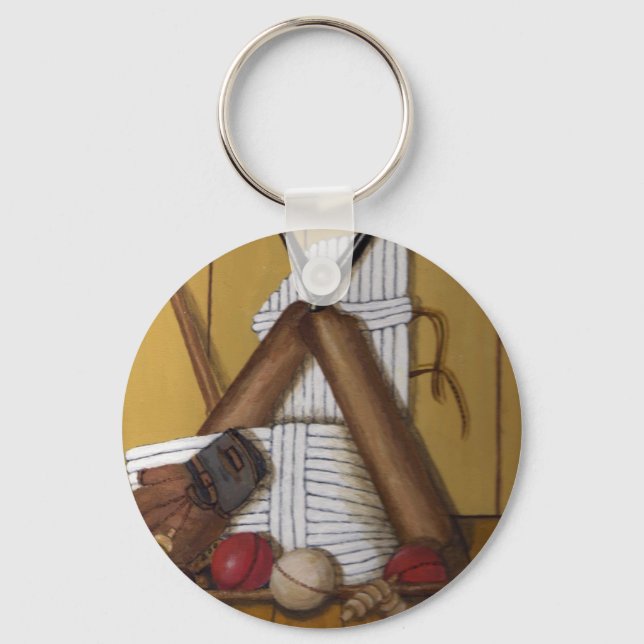 Vintage Cricket Schlüsselanhänger (Vorderseite)