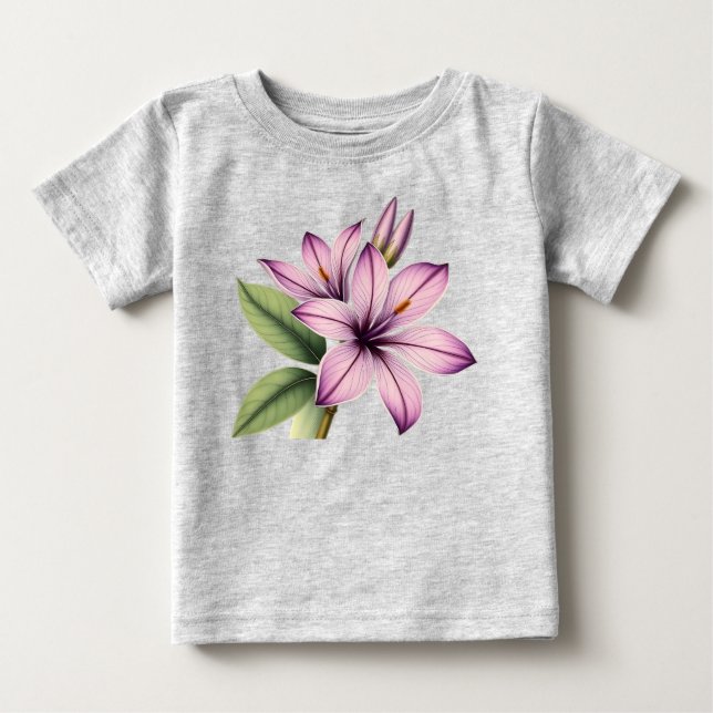 Vintage crocus baby t-shirt (Vorderseite)