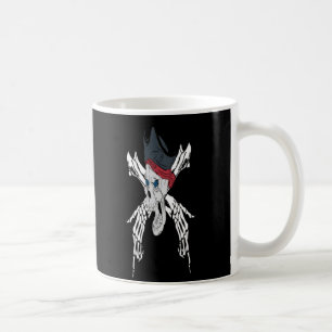 Vintage Crossbones Pirat Kaffeetasse