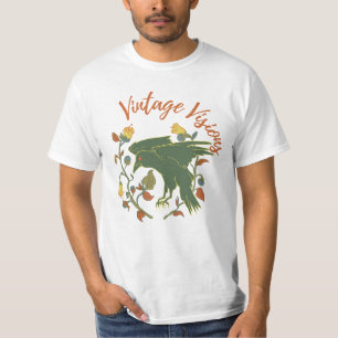 Vintage Crow Visions Herren T-Shirt