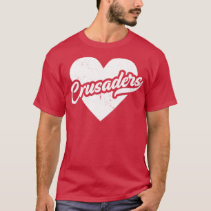 Vintage Crusaders Schulgeist High School  Masco T-Shirt