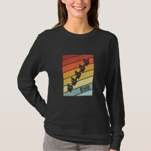 Vintage Cub Motiv Viking Spiel Viking Schach Retro T-Shirt