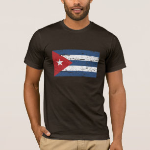 Vintage-Cuba-Flagge T-Shirt