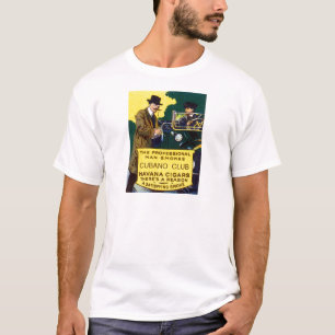 Vintage Cubano Club Zigarren T-Shirt
