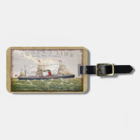 Vintage Cunard Linie königliche Post-Dampfer