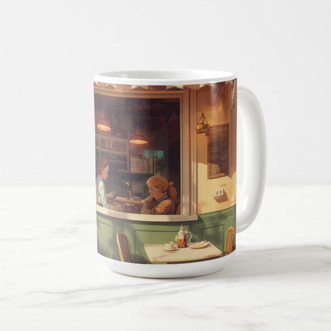 Vintage cup kaffeetasse (VorderseiteRechts)