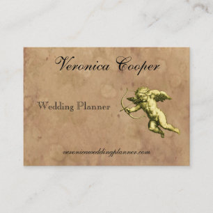 Vintage-Cupid-Hochzeitsplaner Visitenkarte