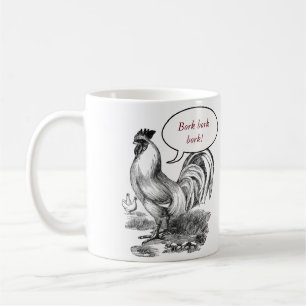 Vintage Dachdarstellung Kaffeetasse