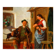 Vintage Dackeln