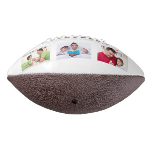 Vintage Dad Established Text 3 Foto-Geschenk Football
