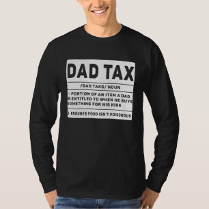 Vintage-Daddy-Steuer-Definition Männer Vatertag T-Shirt