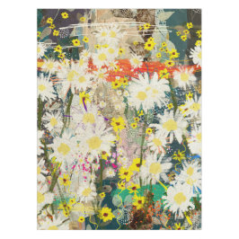 Vintage Daisies - Natur Inspiriert Blumenstrauß - Tischdecke