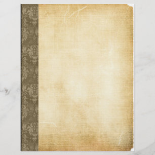Vintage-Damask-Randpapier Hintergrund-Flyer Flyer