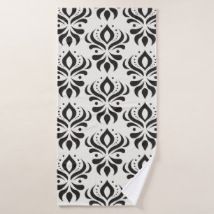 Vintage damassé floral sans couture motif. Tablett