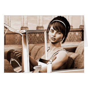 Vintage-Dame