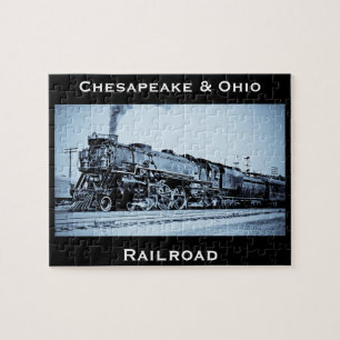 Vintage Dampflokomotive der Chesapeake & Ohio Rail