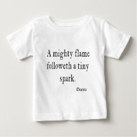 Vintage Dante mächtige Flammen-kleine